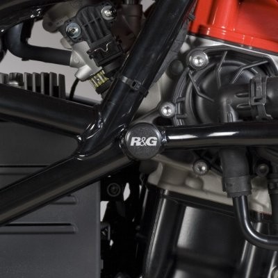 Zátka do rámu (přední) R&G Racing pro motocykly HUSQVARNA Nuda, černá